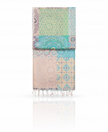 Палантин Женский S30-EURO.TILE/WHITE